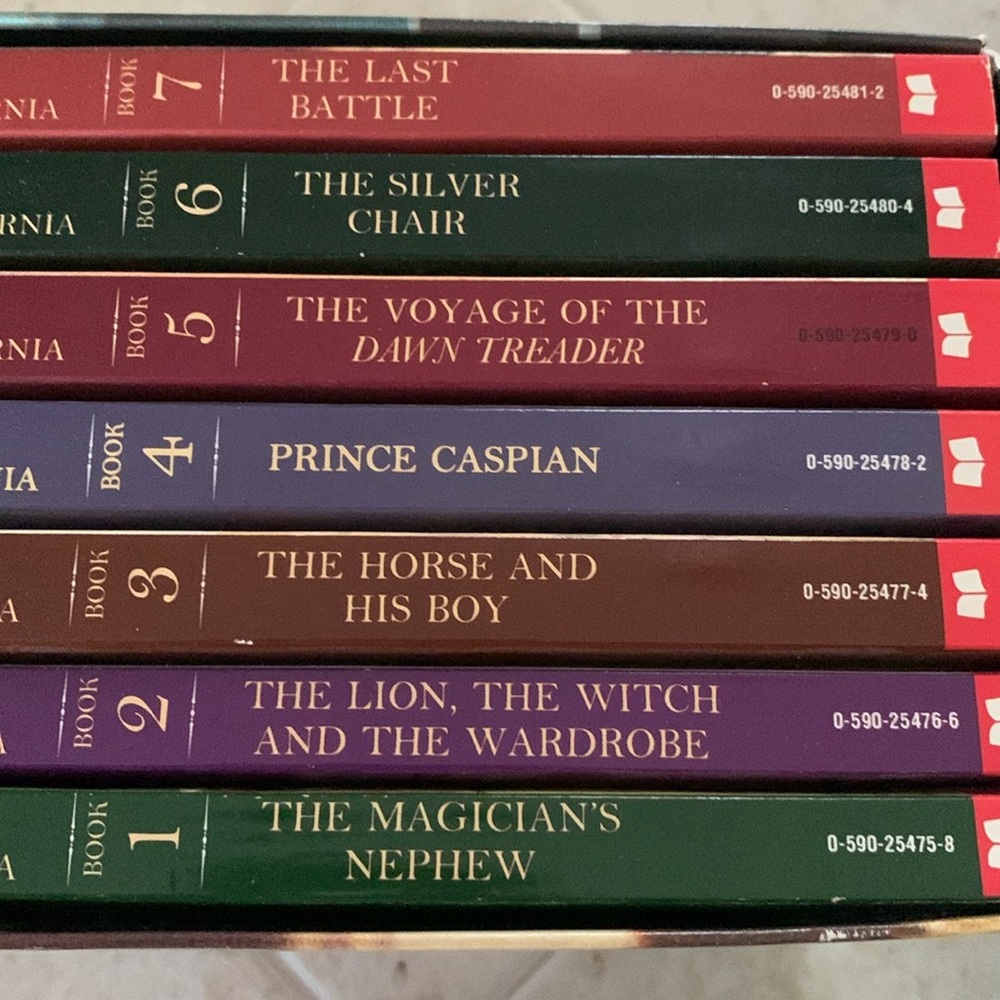 C.S. Lewis The Chronicles of Narnia 7 book set - Picture 5 of 6